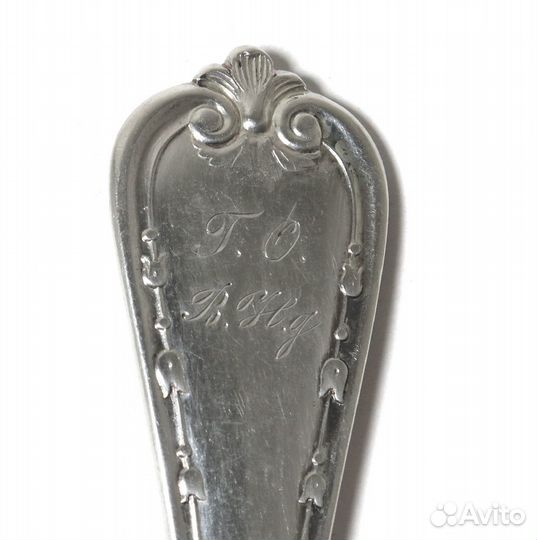 Серебряная обеденная ложка. Швеция