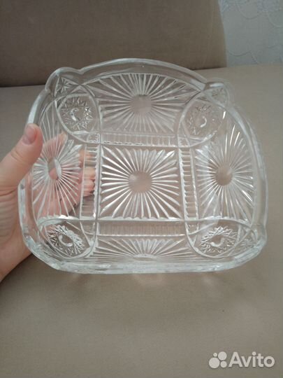 Хрустальные салатники СССР
