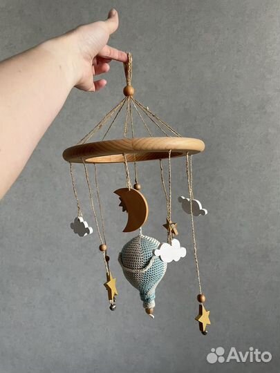Мобиль на кроватку Mobil Wood