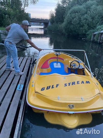 Катер Gulf Stream, двс Johnson 115, водомёт