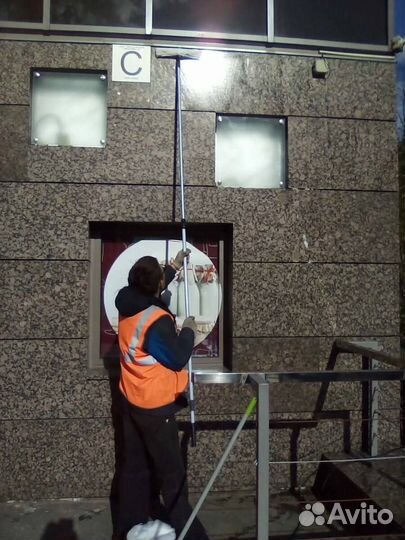 Мойка фасадов, мойка окон,клининг