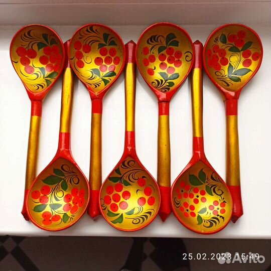 Деревянные ложки СССР