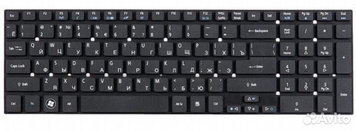 Клавиатура Acer Aspire 5755, 5755G, 5830, 5830G че