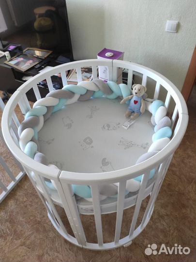 Матрац детский круглый