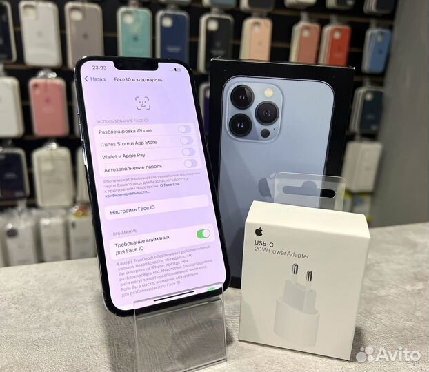 iPhone 13 Pro Blue 512gb Отличный 96акб