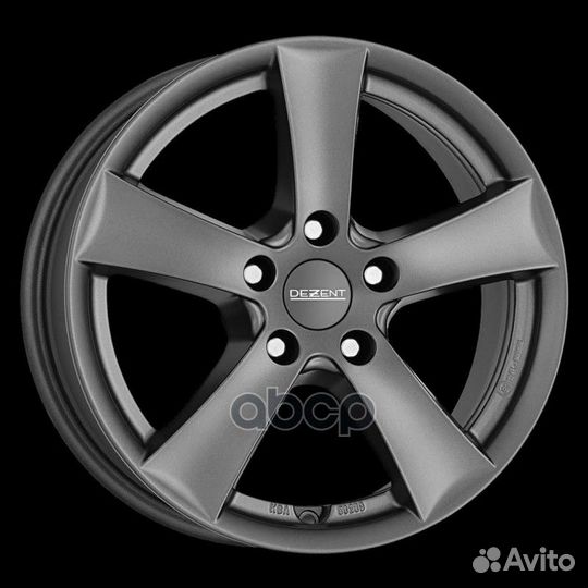 Диск Dezent, TX graphite 7.5x17/5x112ET28 66.6