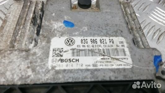 Блок управления двс skoda octavia A5 (71G18PC01)