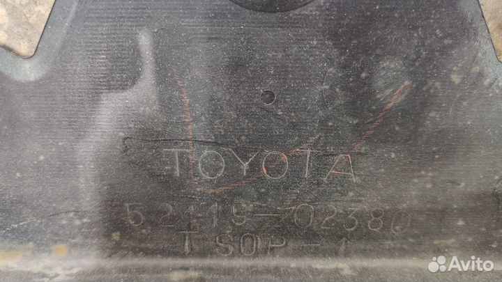 Бампер передний Тойота Королла 120. Хэтчбек