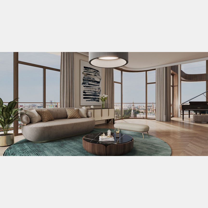 3-к. квартира, 165,7 м², 9/14 эт.