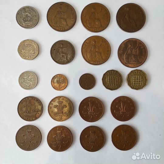 Монеты Великобритании