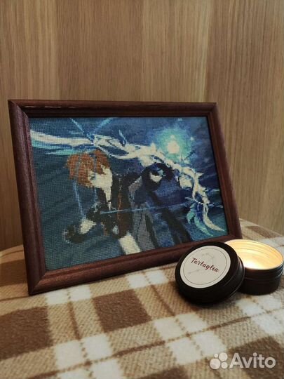 Вышивка Тарталья Genshin Impact