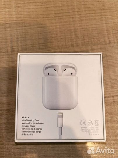 Наушники apple airpods 2 оригинал