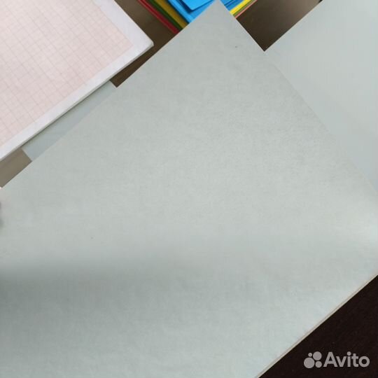 Калька, миллиметровка, цветная бумага