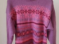 Джемпер свитер кофта ручная вязка шерсть