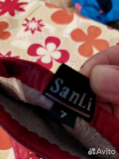 Перчатки кожа размер 7