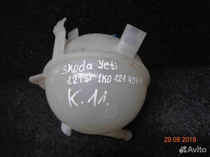 Бачок расширительный skoda I рестайлинг (2000—2011