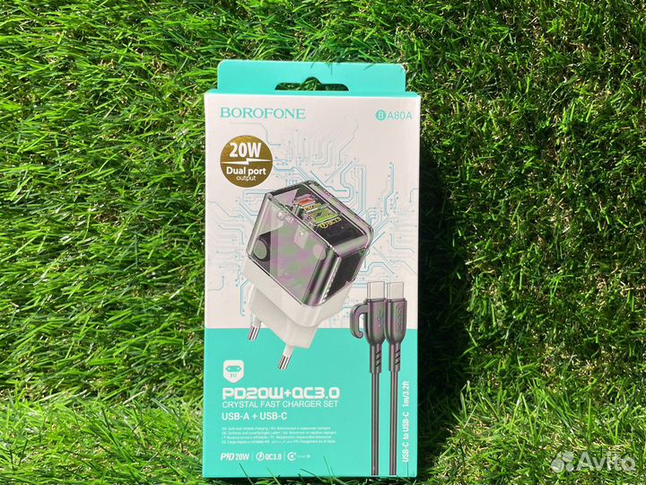 Блок быстрой зарядки Type c