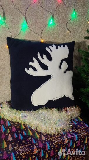 Новогодние подушки