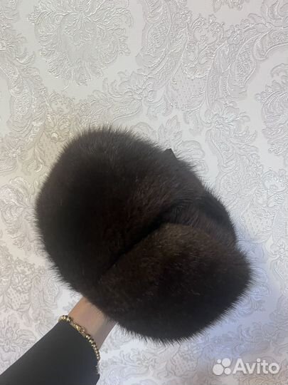 Шапка норковая мужская