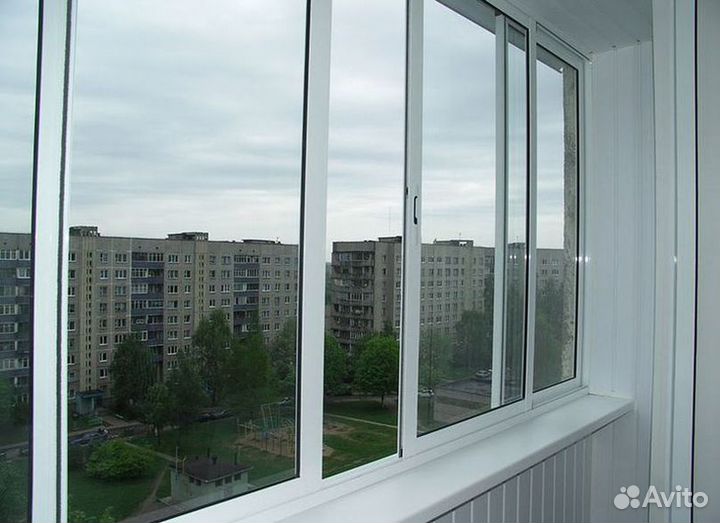 Алюминиевые окна рамы-купе