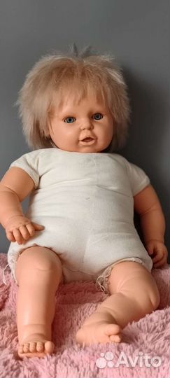 Кукла огромная винтажная Berjusa