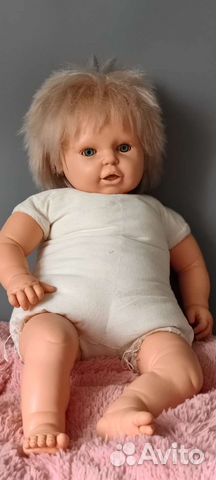 Кукла огромная винтажная Berjusa