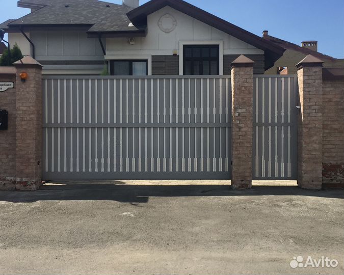 Откатные ворота Alutech Prestige