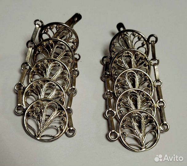 Серьги Серебро 925 пробы