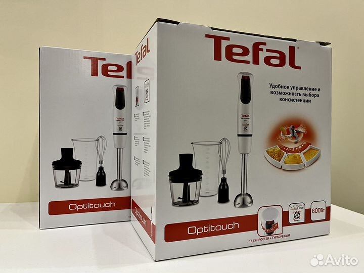Погружной блендер Tefal Optitouch HB833132