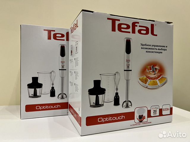 Погружной блендер Tefal Optitouch HB833132
