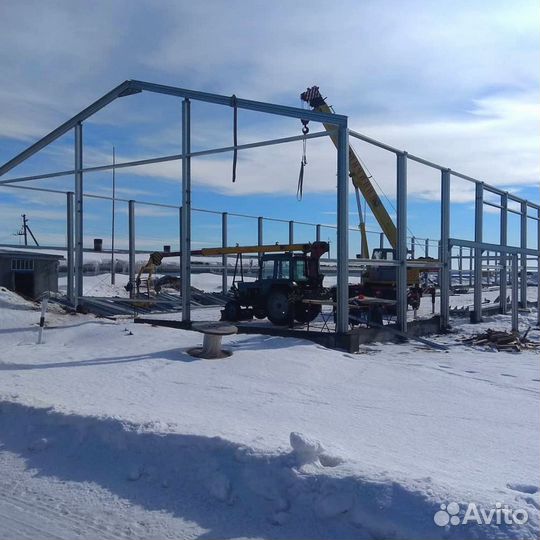 Ангары и склады любого назначения