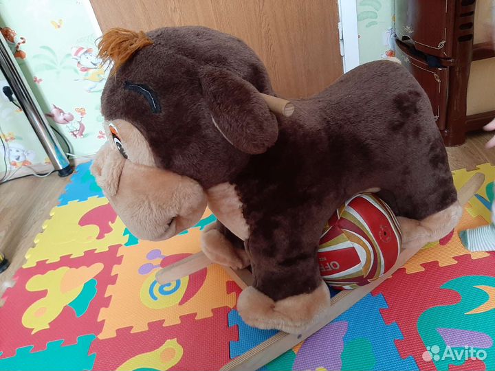 Качалка для малыша обезьяна