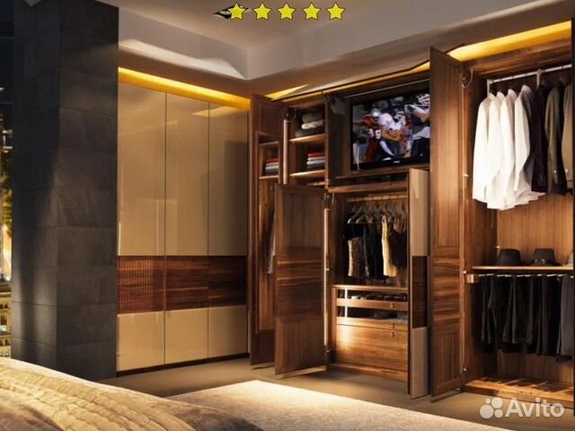 Гардеробная на заказ по вашим размерам