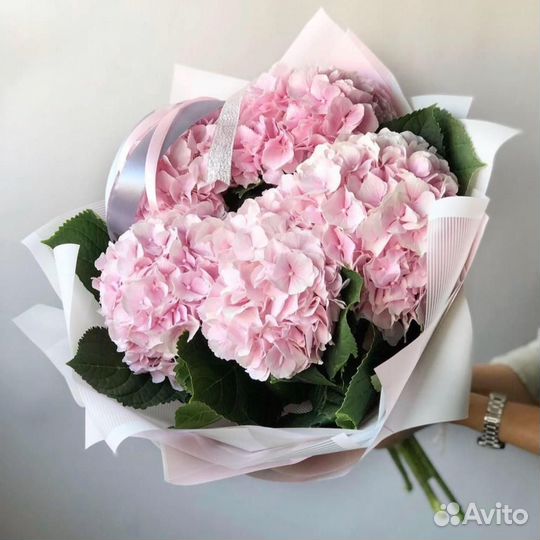 Букет из гортензий