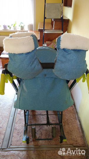 Коляска санки