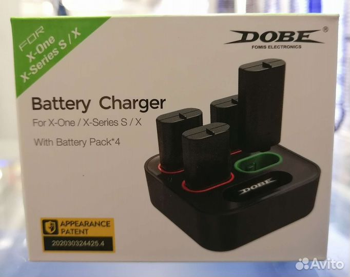 Зарядная станция Xbox One/Series + 4 Акб