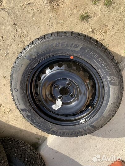 R15 Michelin X-Ice North 4 185/65, PCD 4x100 DIA 54.1