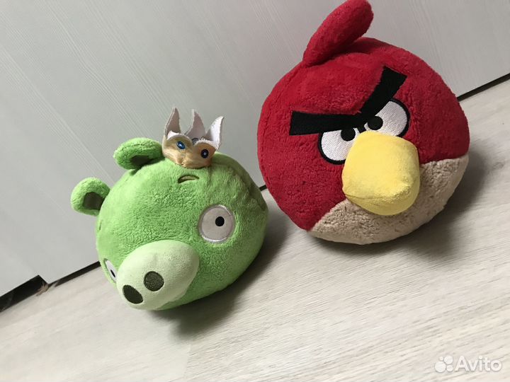 Angry Birds мягкая играшка птицы