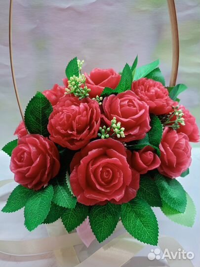 Букет из мыла. Подарки к 8 марта. Ручная работа