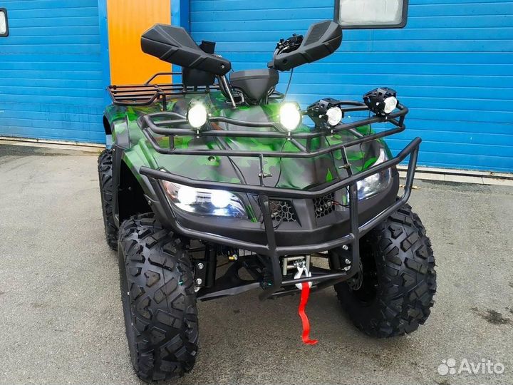 Yamaha Hunter 300cc зеленый Квадроцикл