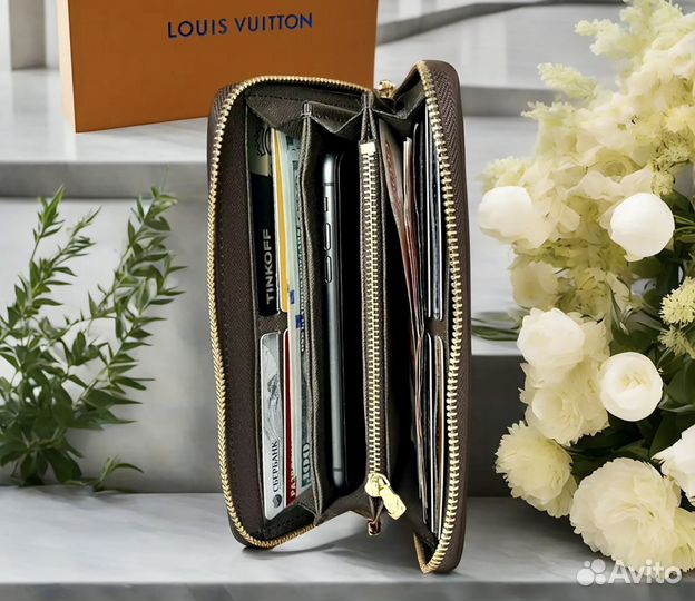 Кошелек портмоне Louis Vuitton женский кожа