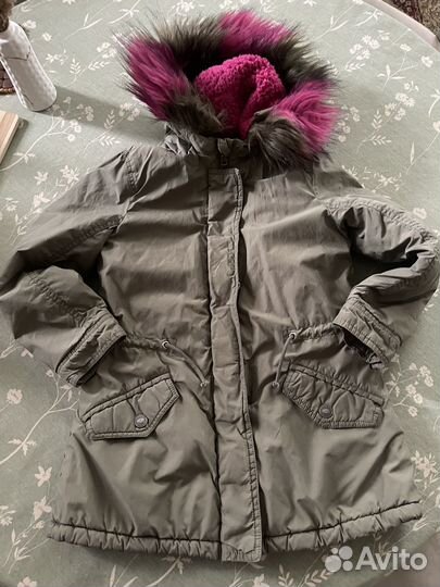 Куртка Парка для девочки Benetton 128 134