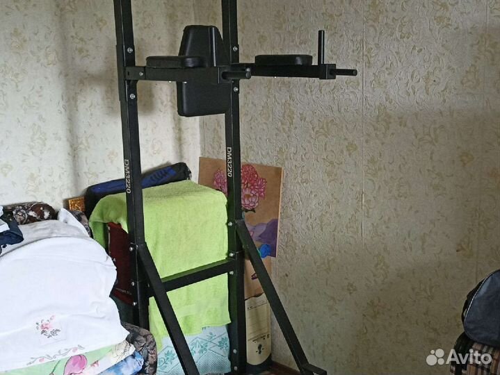 Турник брусья пресс 3 в 1 напольный