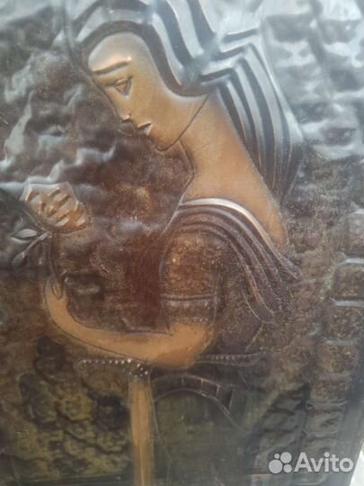 Картина медная чеканка