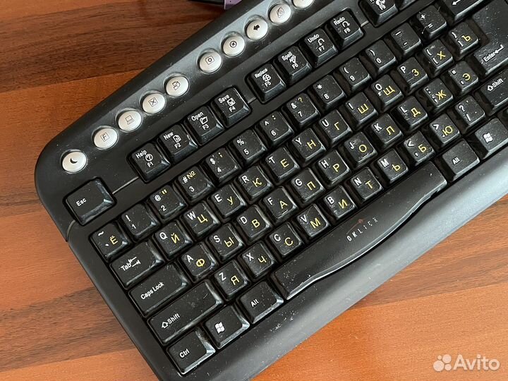 Клавиатура для компьютера Oklick с USB