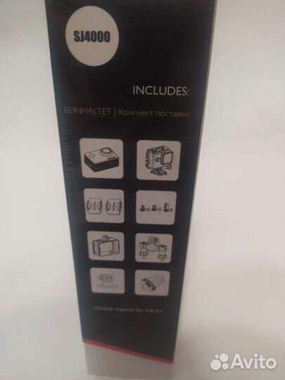 Экшн камера sjcam sj4000