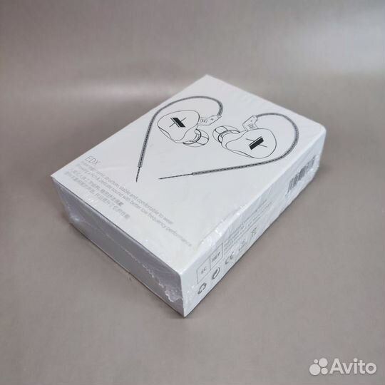 HI-RES наушники KZ EDX+пенные амбушюры