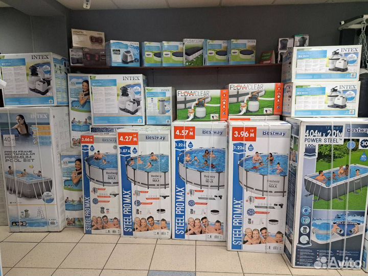 Каркасный бассейн 366х76