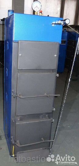 Котёл твердотопливный пиролизный