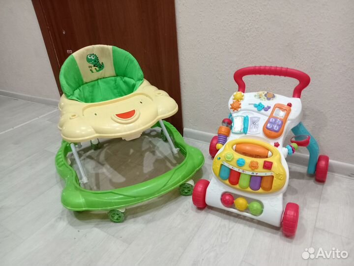 Коляска Zippy 3в1, ходунки 2 шт., прыгунки, комбин